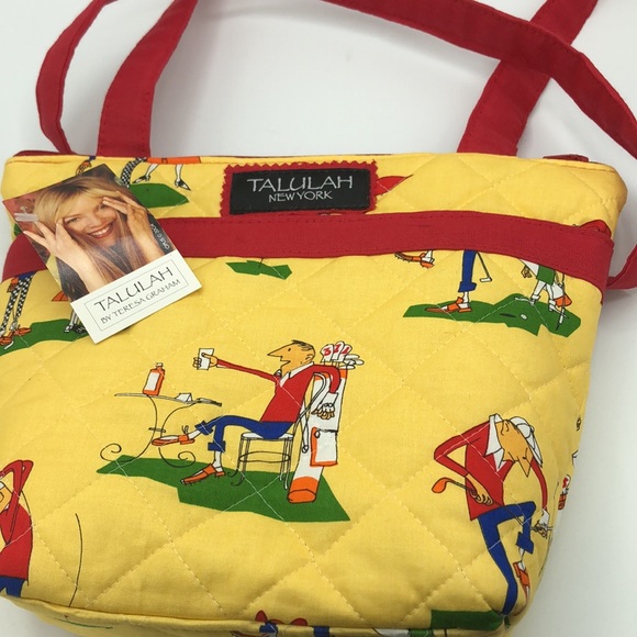 Talulah New York X Teresa Graham Smart Bag Made In USA 9”L X 10.5”W X 9” Deep - Picture 1 of 6